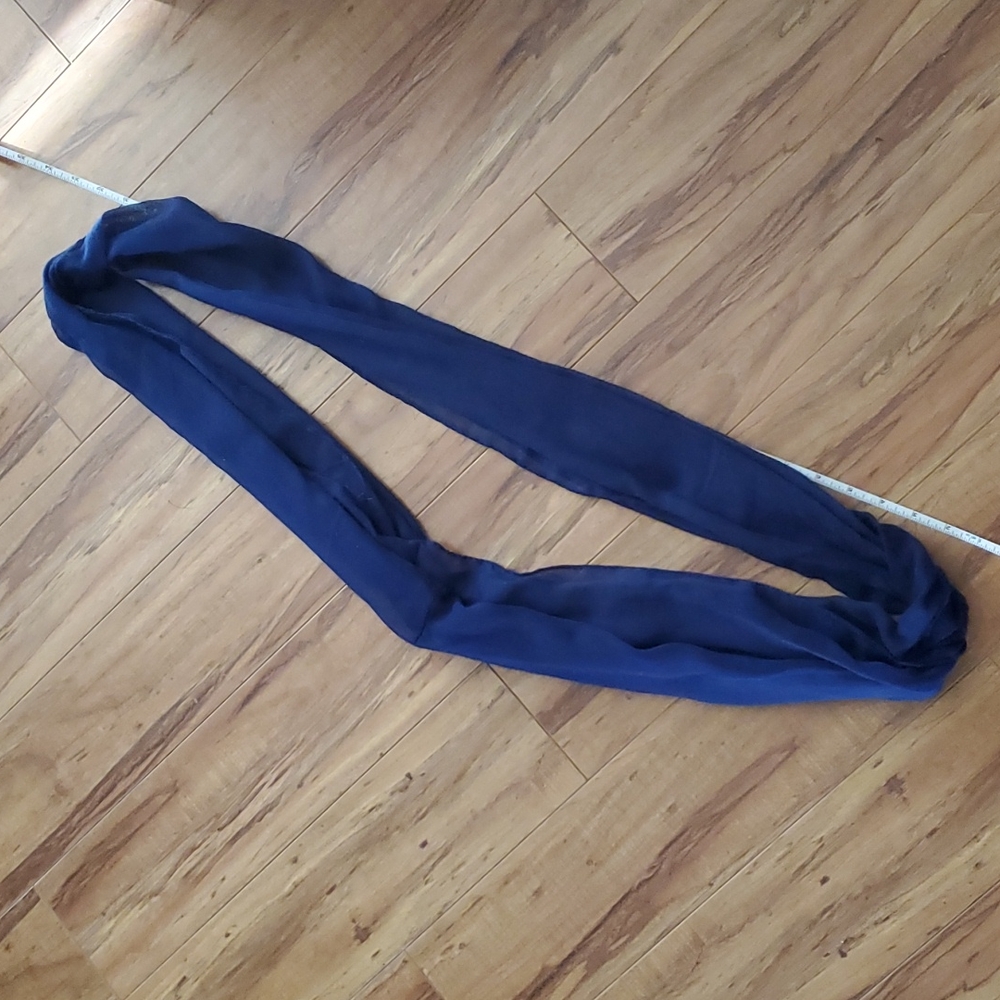Navy Blue Infinity Scarf